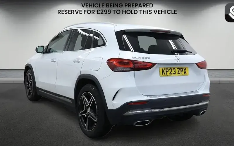 Used Mercedes GLA200 AMG line 163 HP (119 kW) 2022 Digital white SUV