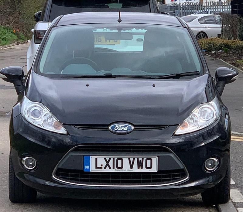 Used Ford Fiesta Zetec 2010 Black Hatchback