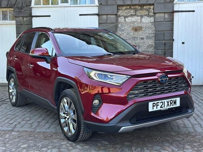 Red Used 2021 Toyota RAV4 SUV | £26,290 (Fair price) - Image 1/4