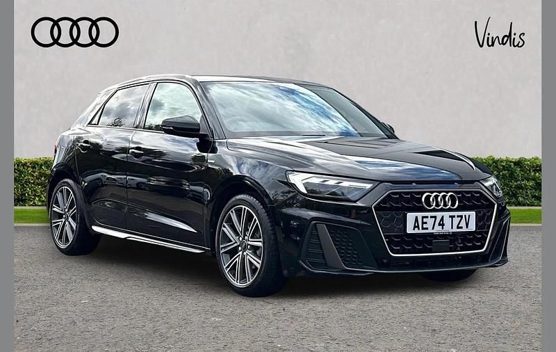 Black Used 2024 Audi A1 S-Line Hatchback | £22,067 (A bit pricey) - Image 1/4