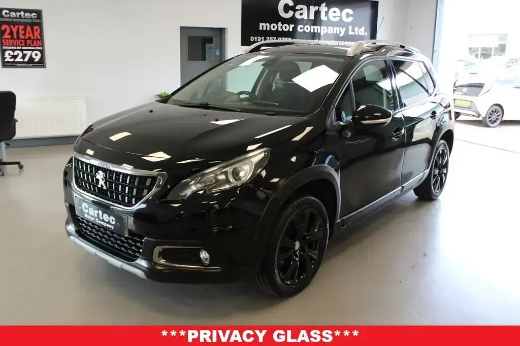 Used Peugeot 2008 Allure 100 HP (73 kW) 2016 Black SUV