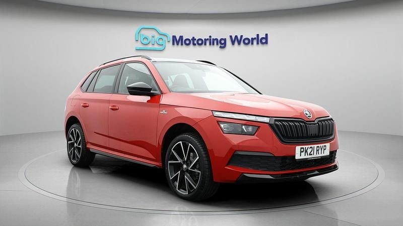 Red Used 2021 Skoda Kamiq Monte Carlo SUV | £14,300 (Fair price) - Image 1/4