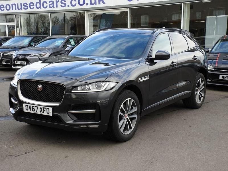 Used Jaguar F-Pace R-Sport 240 HP (176 kW) 2017 Grey SUV