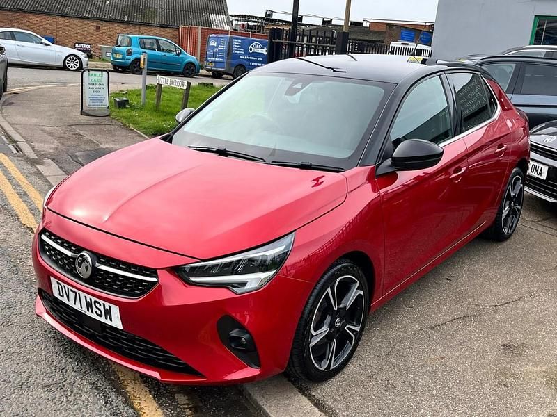 Used Vauxhall Corsa Edition 75 HP (55 kW) 2021 Red Hatchback