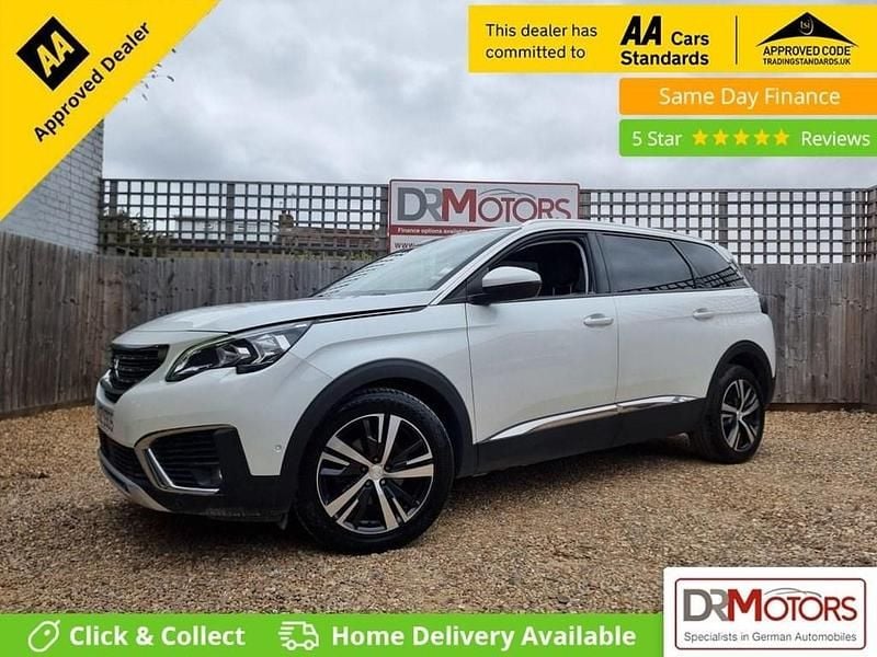 White Used 2018 Peugeot 5008 Allure MPV | £9,240 (A bit pricey) - Image 1/4