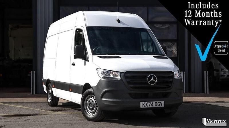 White New 2024 Mercedes Sprinter Progressive Van | £33,950 - Image 1/4
