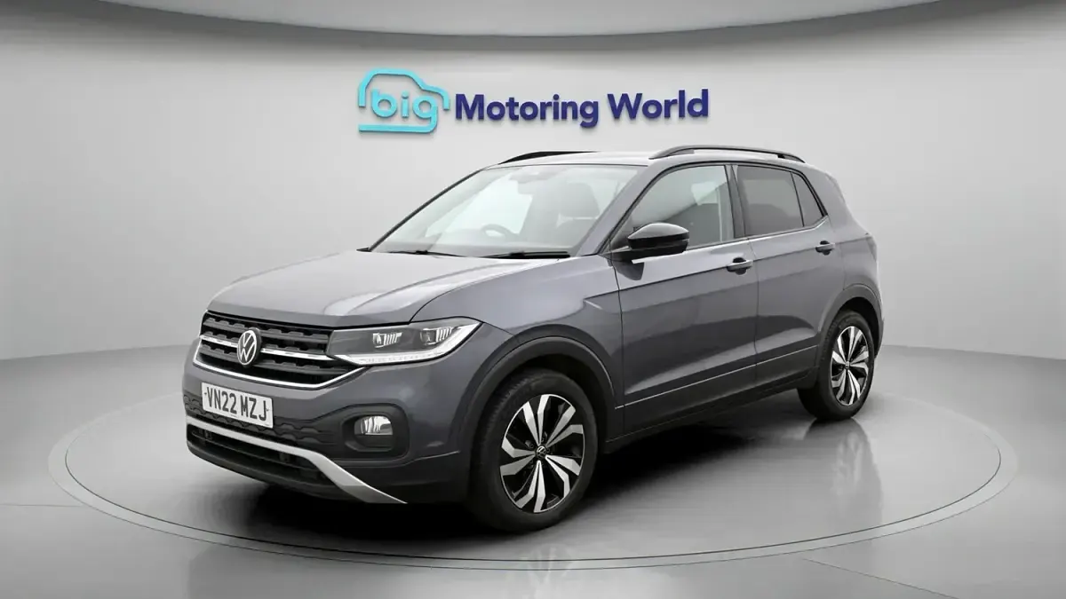 Used VW T-Cross Black Edition 108 HP (79 kW) 2022 Grey SUV