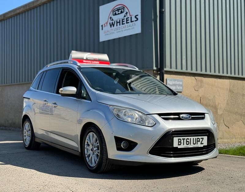 Silver Used 2012 Ford Grand C-Max Titanium MPV | £3,995 (Good price) - Image 1/4