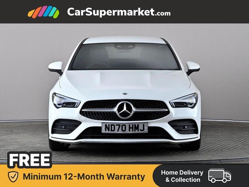 Used Mercedes CLA180 AMG Line Premium 2020 White Sedan