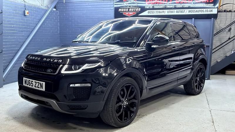 Used Land Rover Range Rover evoque SE 2015 Black Estate