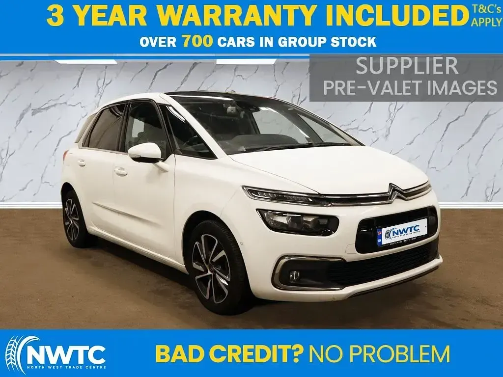 Used Citroën C4 Flair 130 HP (95 kW) 2018 White MPV