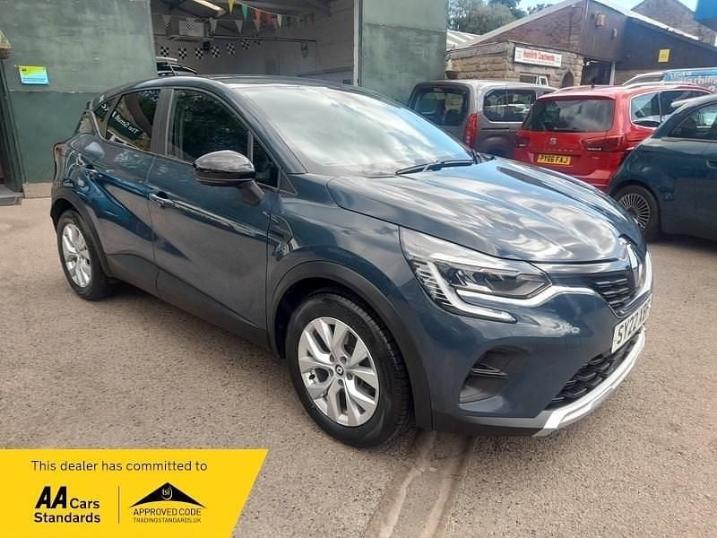 Blue Used 2022 Renault Captur Iconic SUV | £14,975 (Fair price) - Image 1/3