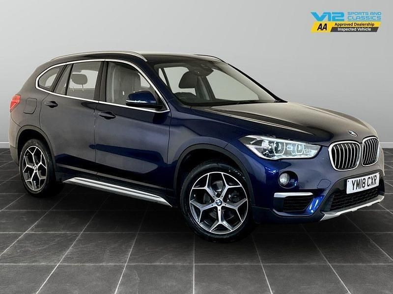 Blue Used 2018 BMW X1 xLine SUV | £12,995 (Super price) - Image 1/2