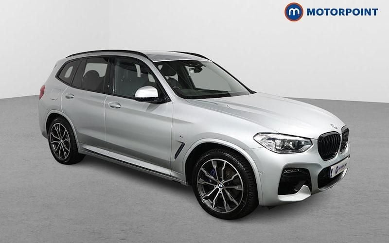 Silver Used 2020 BMW X3 M Sport SUV | £26,199 (Good price) - Image 1/4