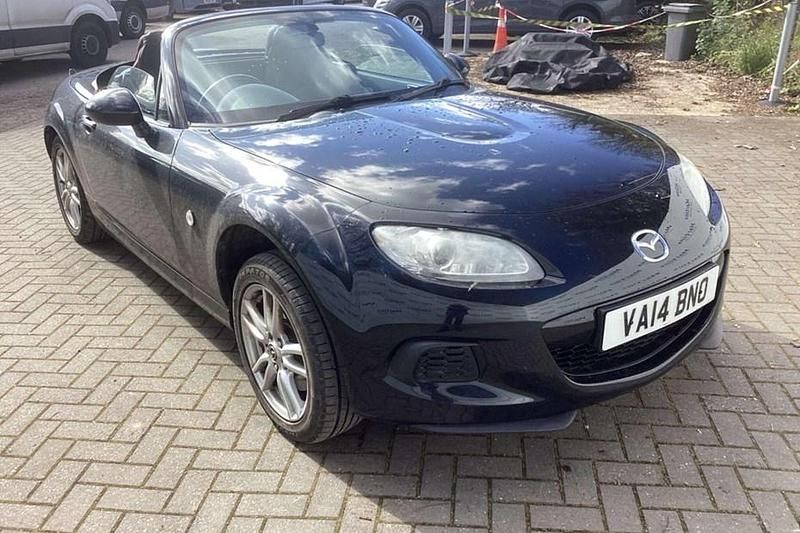 Used Mazda MX5 126 HP (92 kW) 2014 Black Cabriolet