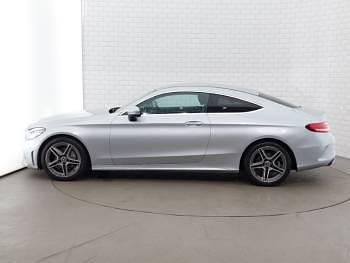 Used Mercedes C200 AMG line 184 HP (135 kW) 2022 Silver Coupe