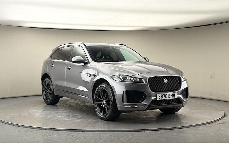 Used Jaguar F-Pace Chequered Flag 180 HP (132 kW) 2020 Eiger grey SUV