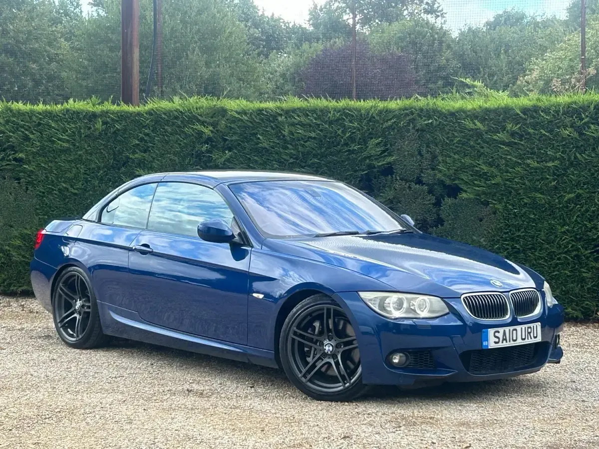 Used BMW 335 Cabriolet M Sport 2010 Blue Cabriolet