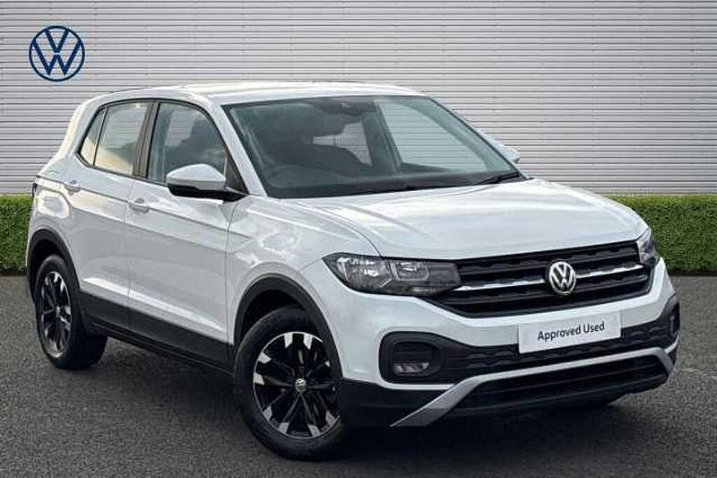 Used VW T-Cross S 95 HP (69 kW) 2020 White SUV