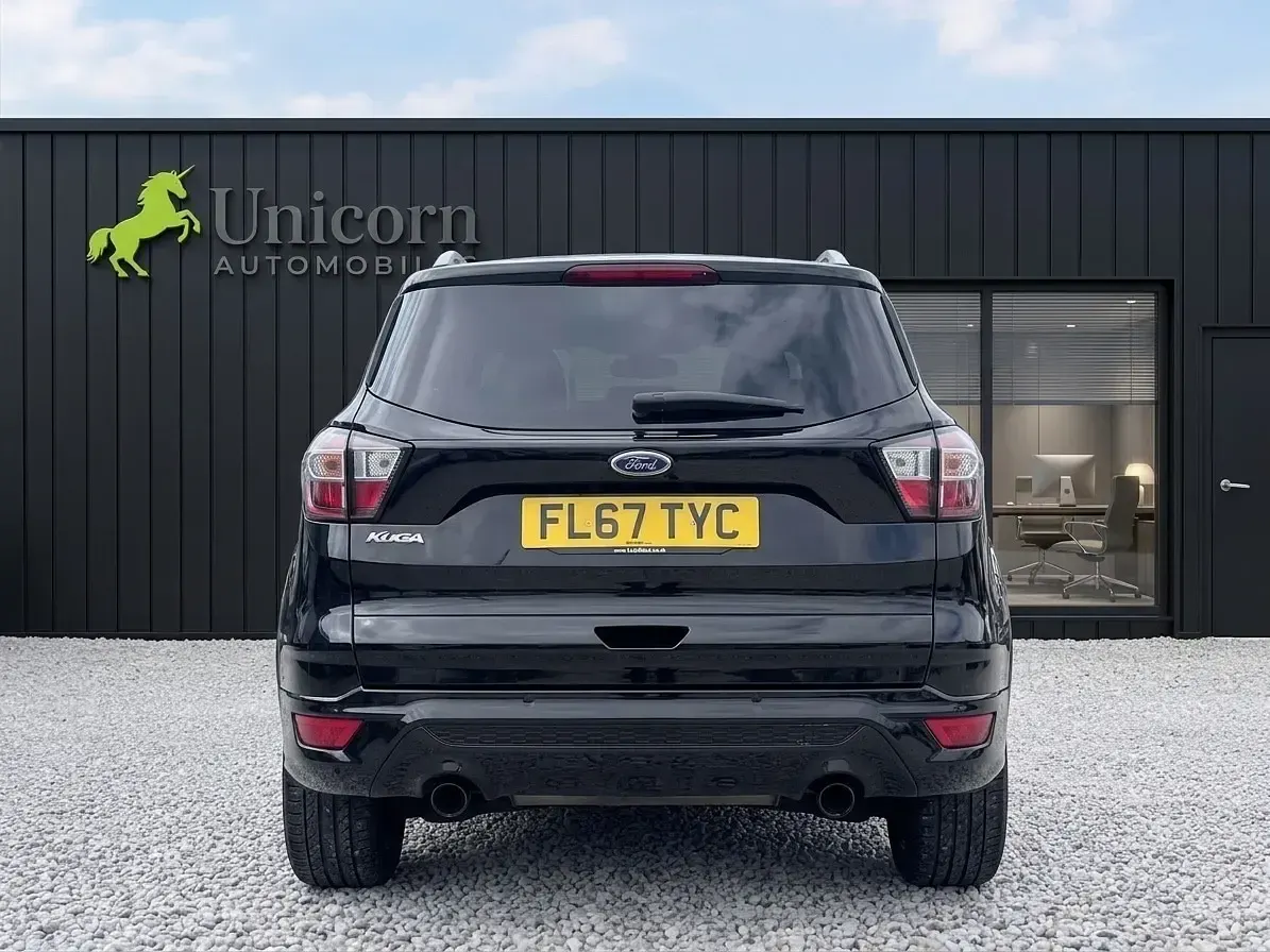 Used Ford Kuga ST-Line 120 HP (88 kW) 2017 Black SUV