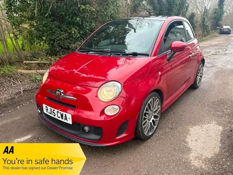 Used Abarth 500 Custom 135 HP (99 kW) 2015 Red Hatchback