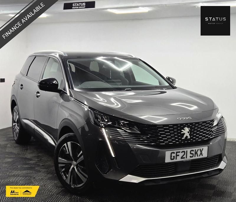 Grey Used 2021 Peugeot 5008 Allure Premium Hatchback | £16,495 (Fair price) - Image 1/4
