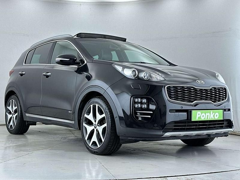 Used Kia Sportage GT-Line S 136 HP (100 kW) 2018 Black SUV