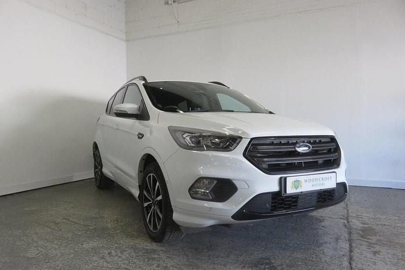 Used Ford Kuga ST-Line 150 HP (110 kW) 2018 White SUV