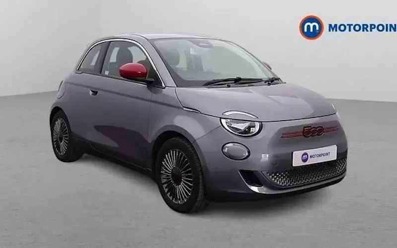 Used Fiat 500e Red 86 kW (118 HP) 2022 Hatchback