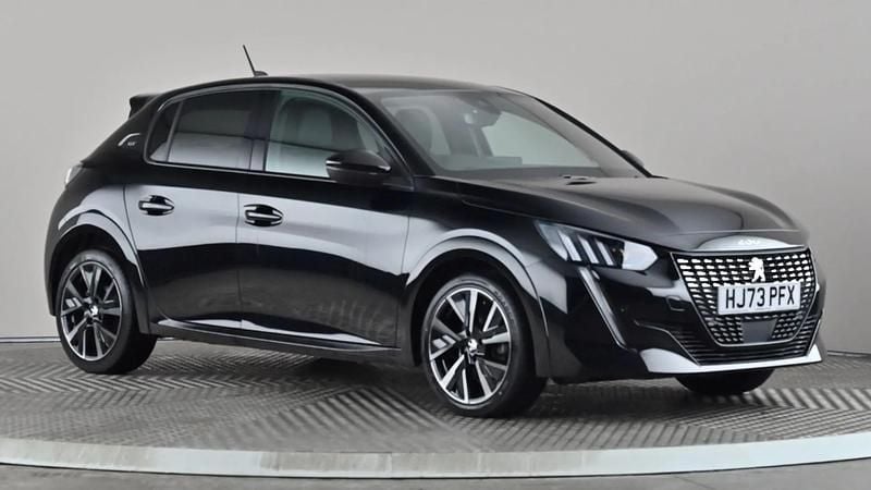 Black Used 2023 Peugeot 208 GT Hatchback | £16,298 (Fair price) - Image 1/4