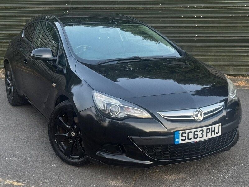 Black Used 2014 Vauxhall Astra GTC Sport Hatchback | £1,499 (Super price) - Image 1/4