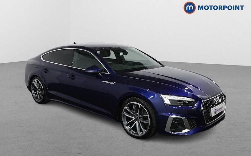 Used 2025 Audi A5 Sportback S-Line Hatchback | £28,899 (Super price) - Image 1/4