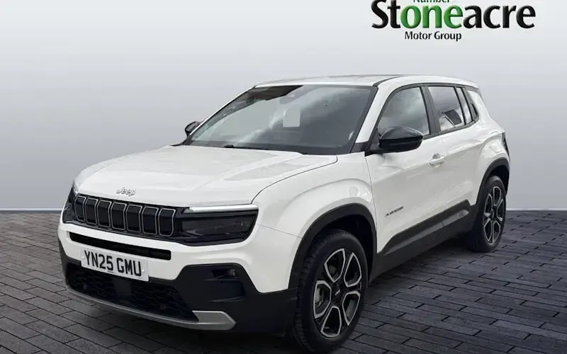 New Jeep Avenger Summit 101 HP (74 kW) 2025 White SUV
