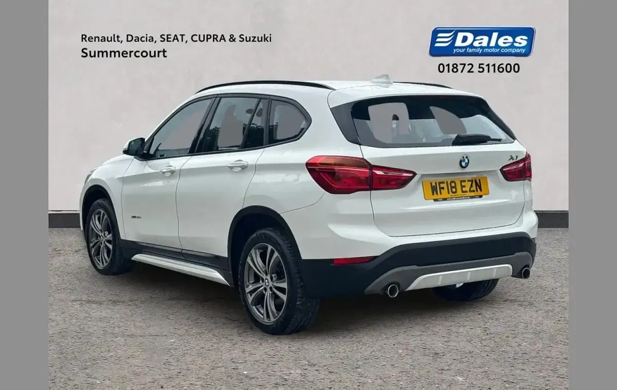 Used BMW X1 Sport Line 187 HP (137 kW) 2018 White SUV