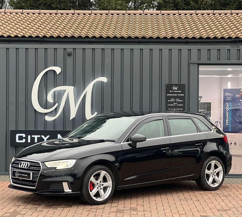 Used Audi A3 Sportback Sport 2017 Black Hatchback
