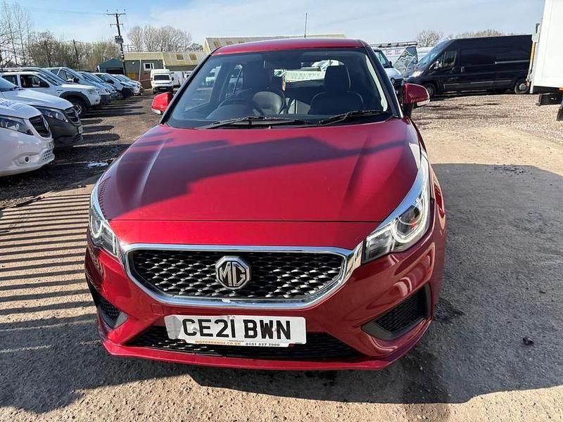 Used MG MG3 Exclusive 106 HP (77 kW) 2021 Red Hatchback