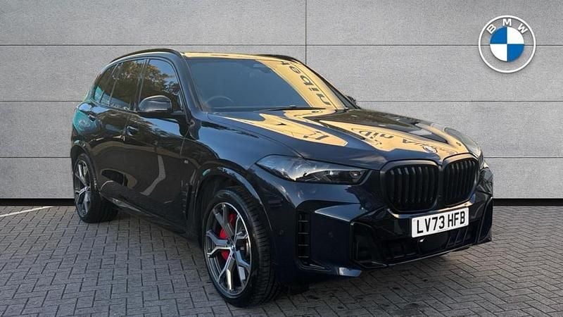 Black Used 2023 BMW X5 M Sport SUV | £62,488 (A bit pricey) - Image 1/4