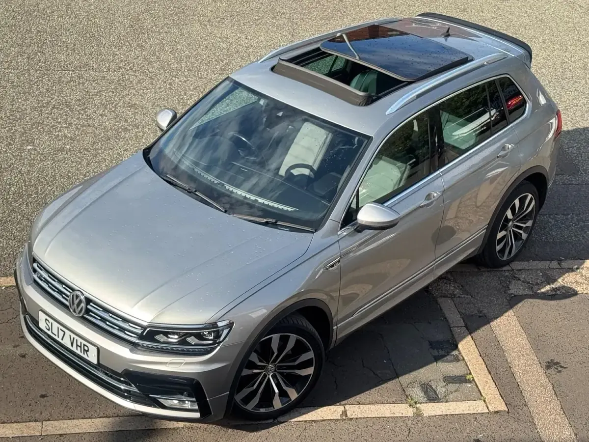 Used VW Tiguan R-line 190 HP (139 kW) 2017 Silver SUV