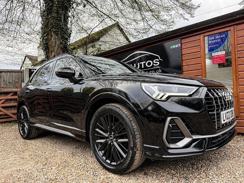 Used Audi Q3 S-Line 150 HP (110 kW) 2022 Black SUV