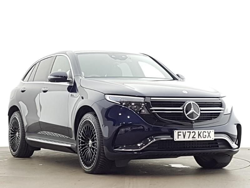 Blue Used 2022 Mercedes EQC400 AMG Line Premium Plus SUV | £32,298 (Expensive) - Image 1/4