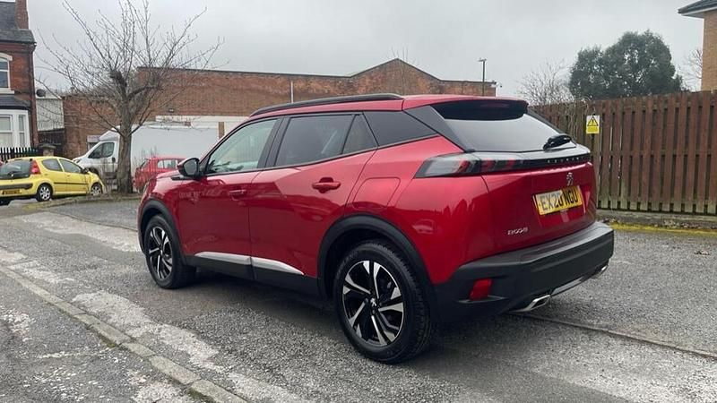 Used Peugeot 2008 Allure Premium 129 HP (94 kW) 2020 Red SUV