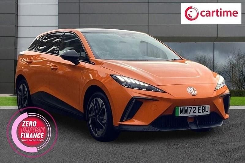 Orange Used 2022 MG MG4 EV Trophy Hatchback | £12,199 - Image 1/4
