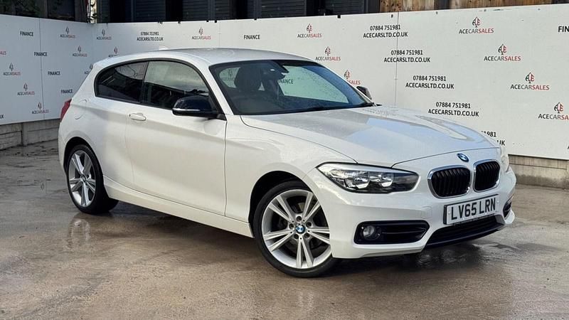 White Used 2015 BMW 120 Sport Line Hatchback | £10,795 (Fair price) - Image 1/4