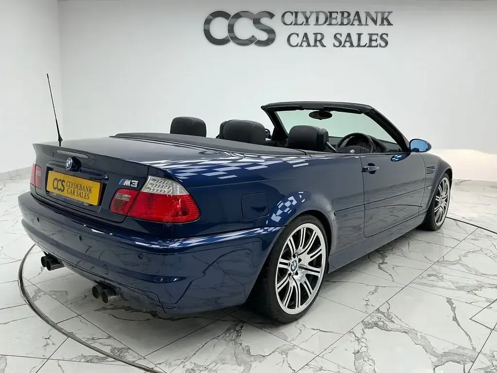 Used BMW M3 Cabriolet 343 HP (252 kW) 2003 Blue Cabriolet