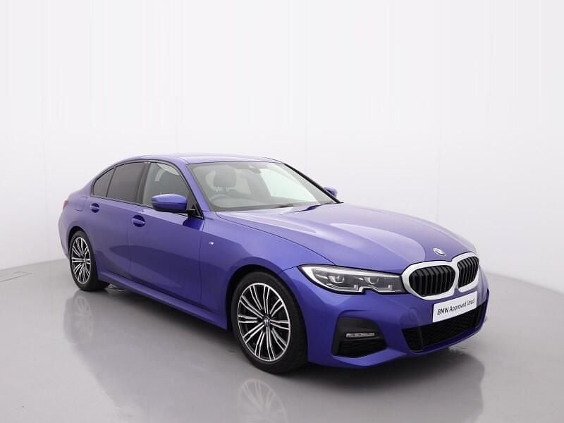 Blue Used 2021 BMW 318 M Sport | £21,495 (Fair price) - Image 1/4