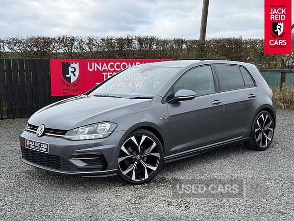 Used VW Golf VII R-line 150 HP (110 kW) 2019 Grey Hatchback