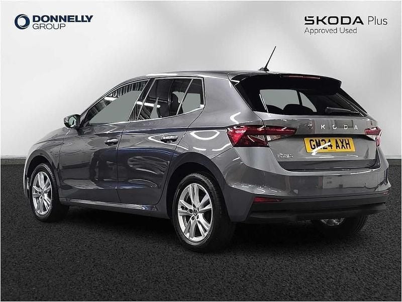 Used Skoda Fabia SE L 85 HP (62 kW) 2024 Graphite grey metallic Hatchback