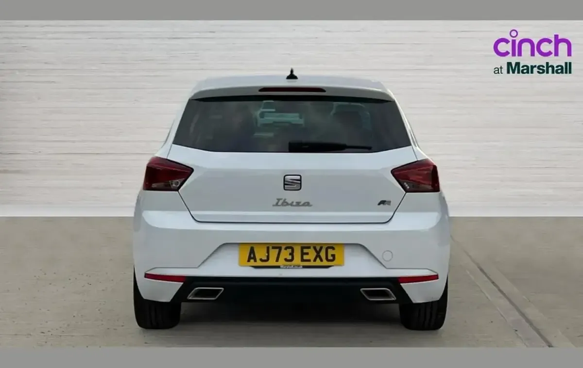 Used Seat Ibiza FR Sport 110 HP (80 kW) 2023 Metallic  nevada white Hatchback