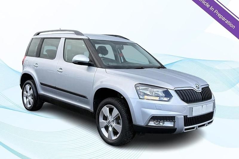 Used Skoda Yeti 105 HP (77 kW) 2014 Silver SUV