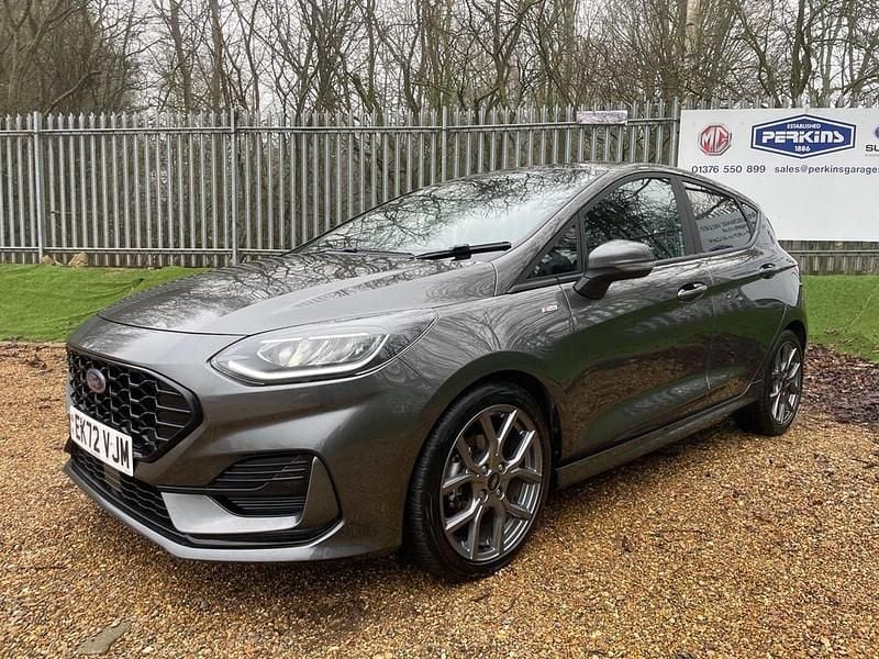 Used Ford Fiesta ST-Line 125 HP (91 kW) 2022 Grey Hatchback